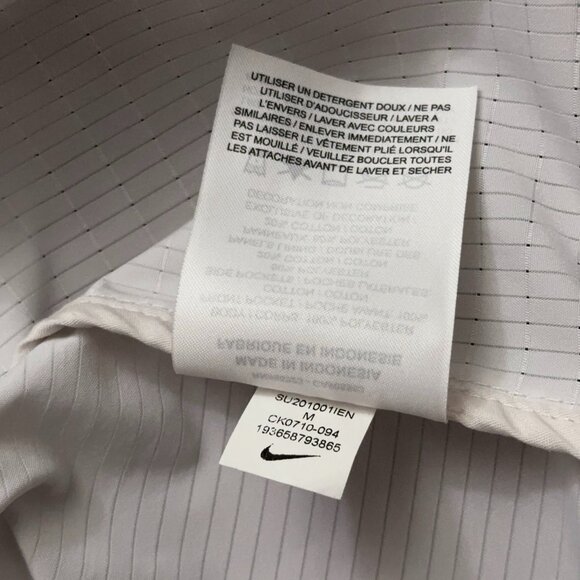 Nike Sportswear Tech Pack Woven Jacket Mens M Pullover Windbreaker Running White - Picture 7 of 7